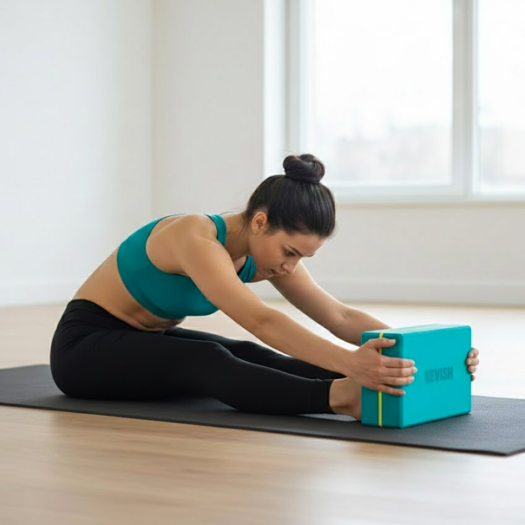 Yoga Block – Turquoise | Exercise & Fitness Support