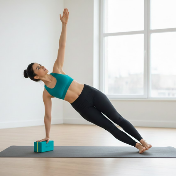 Yoga Block – Turquoise | Exercise & Fitness Support
