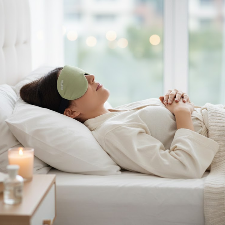 Kevish Sleep Eye Mask Sage Green