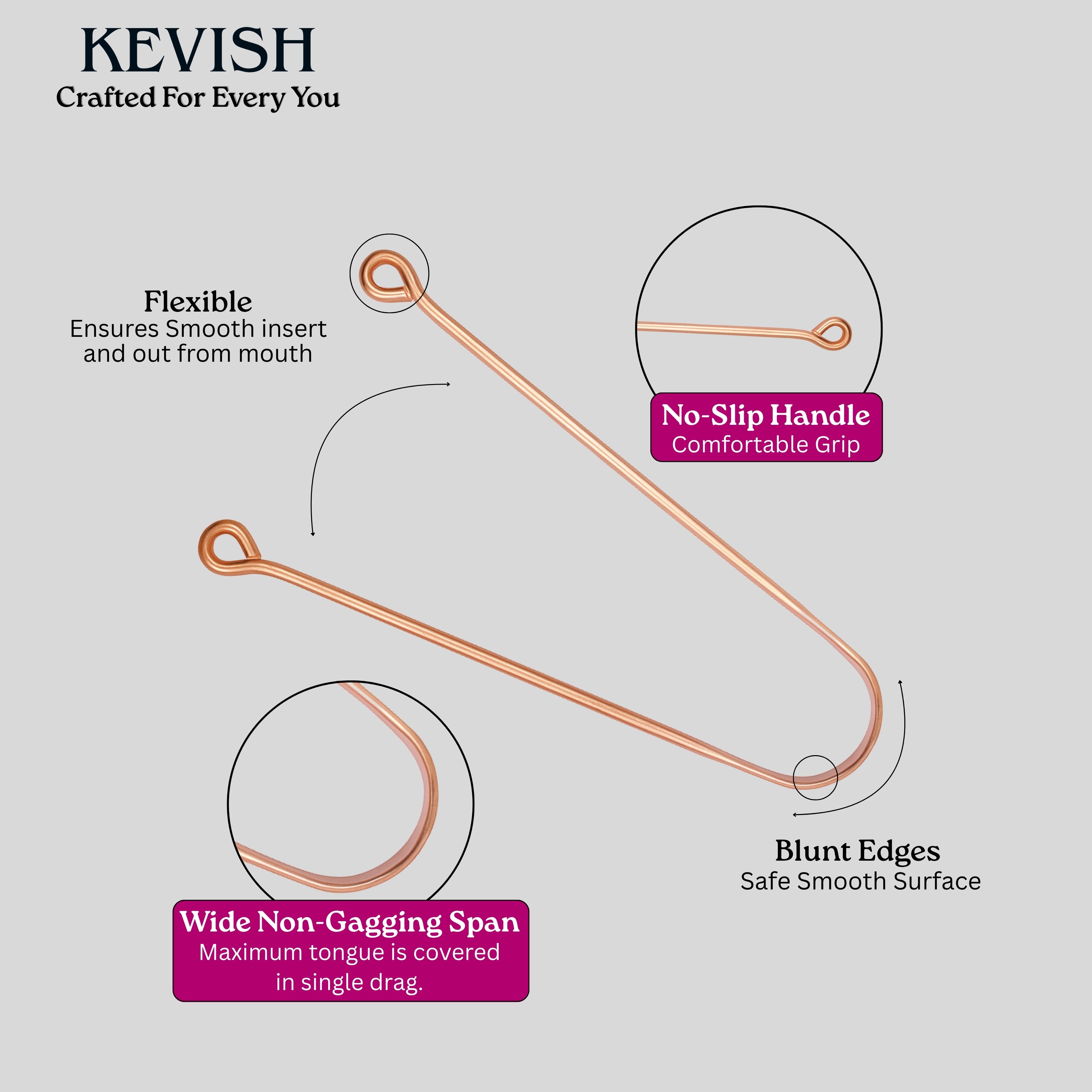 Copper Tongue Cleaner