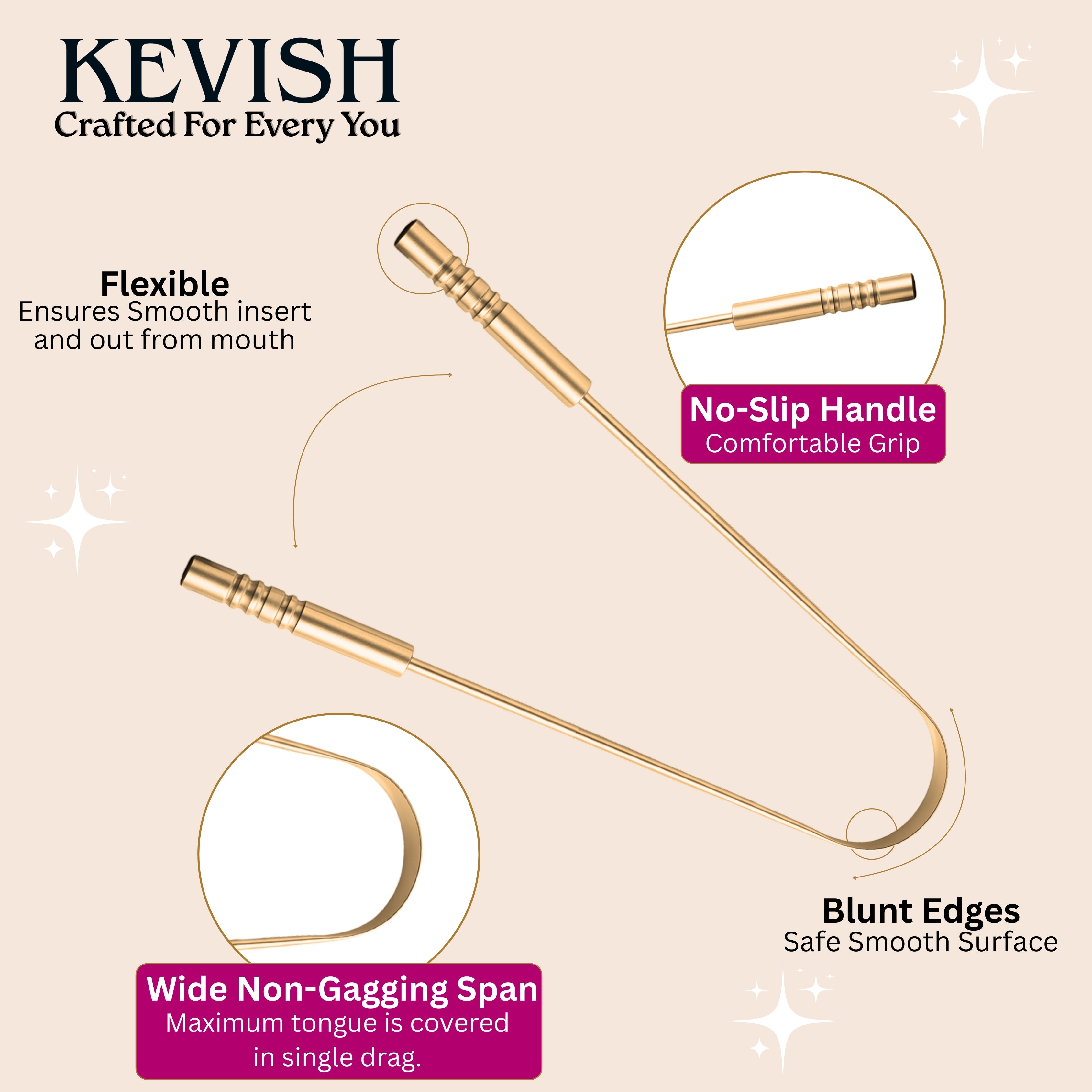 Premium Copper Tongue Cleaner