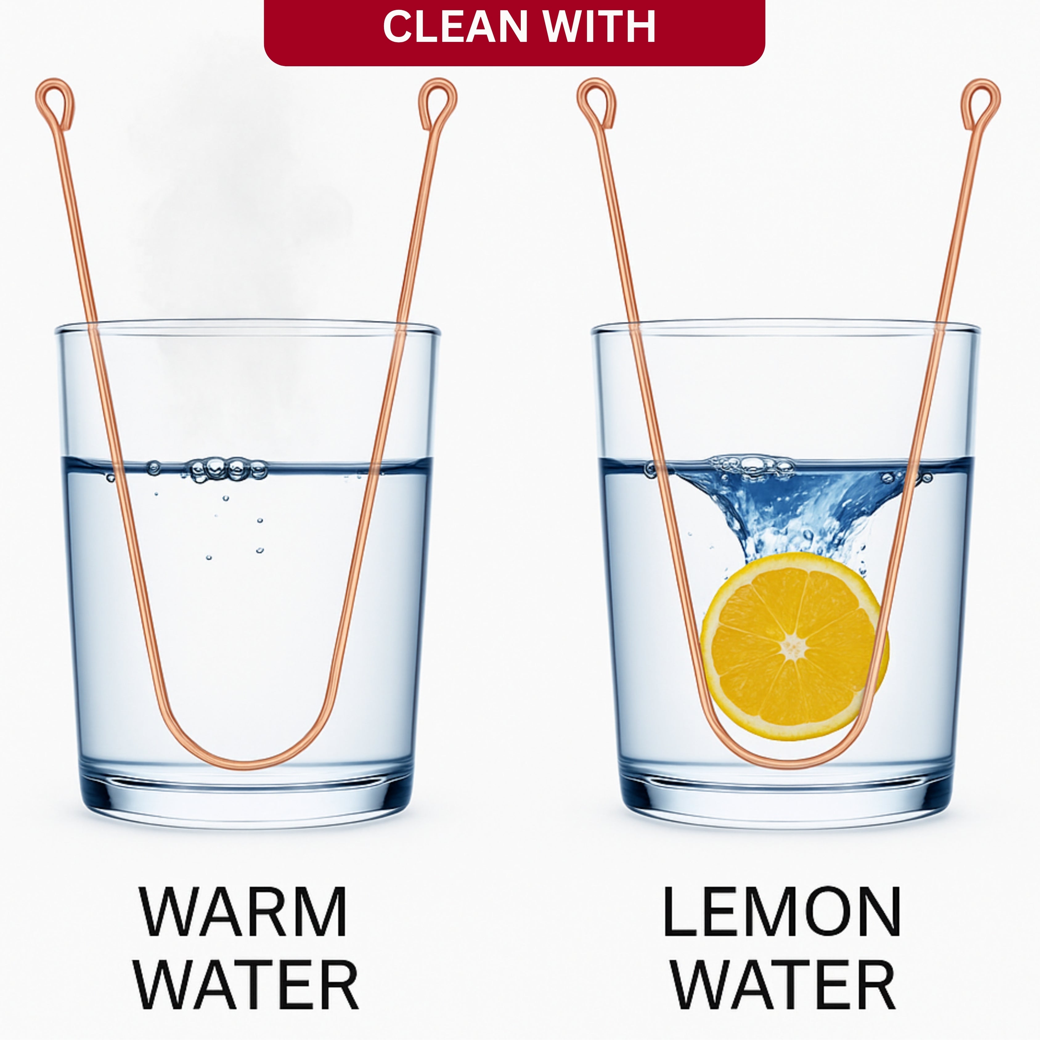 Copper Tongue Cleaner