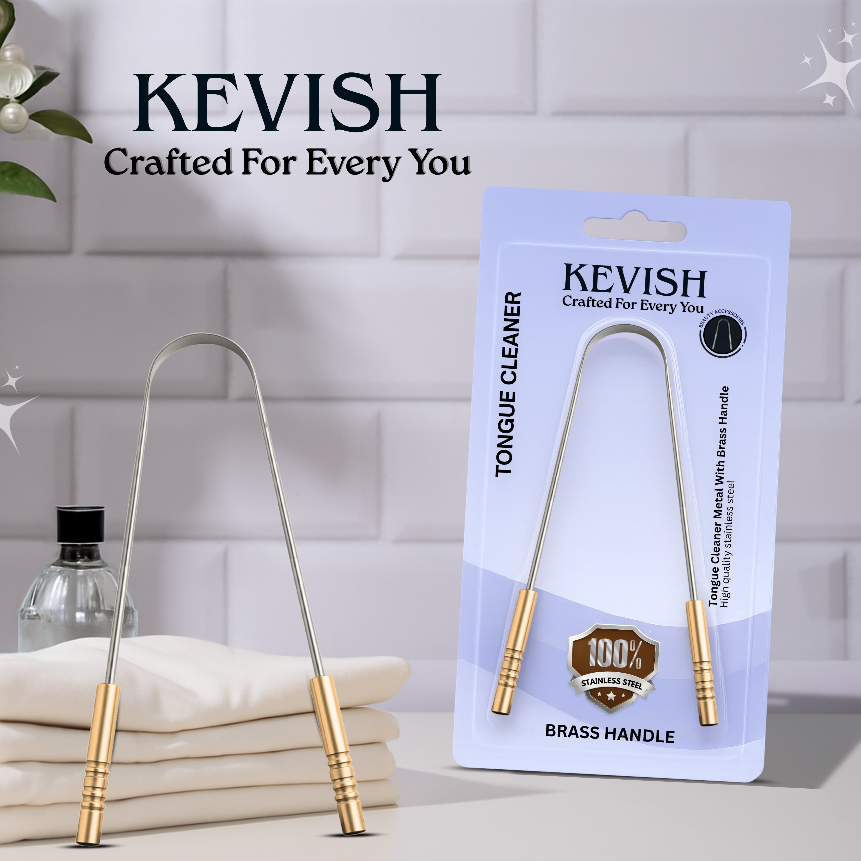 Brass Tongue Cleaner