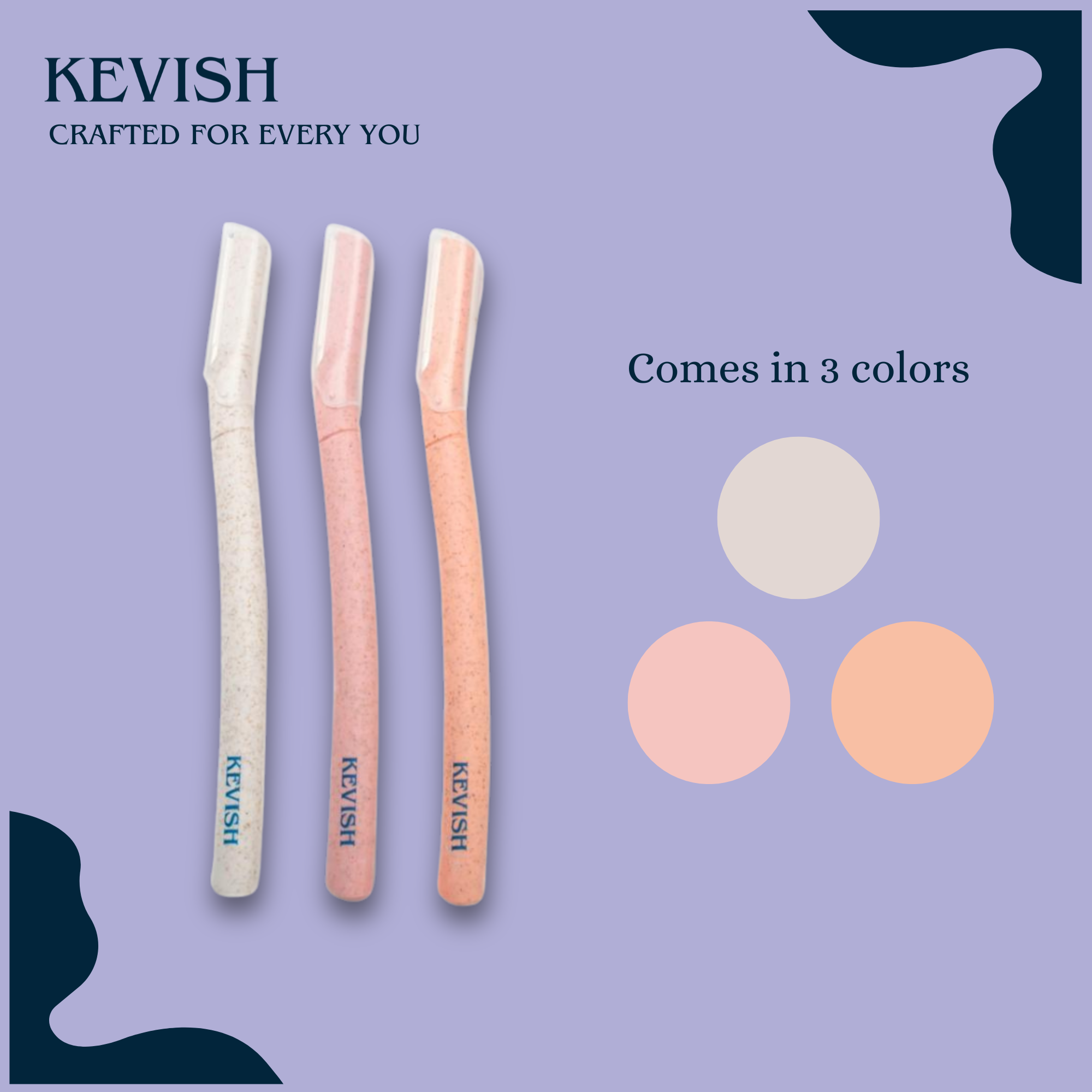 Eyebrow Razor (Pack of 3)