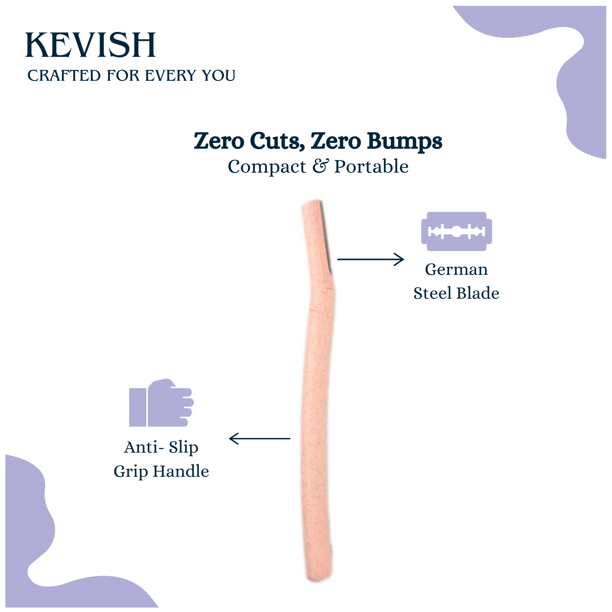 Eyebrow Razor (Pack of 3)