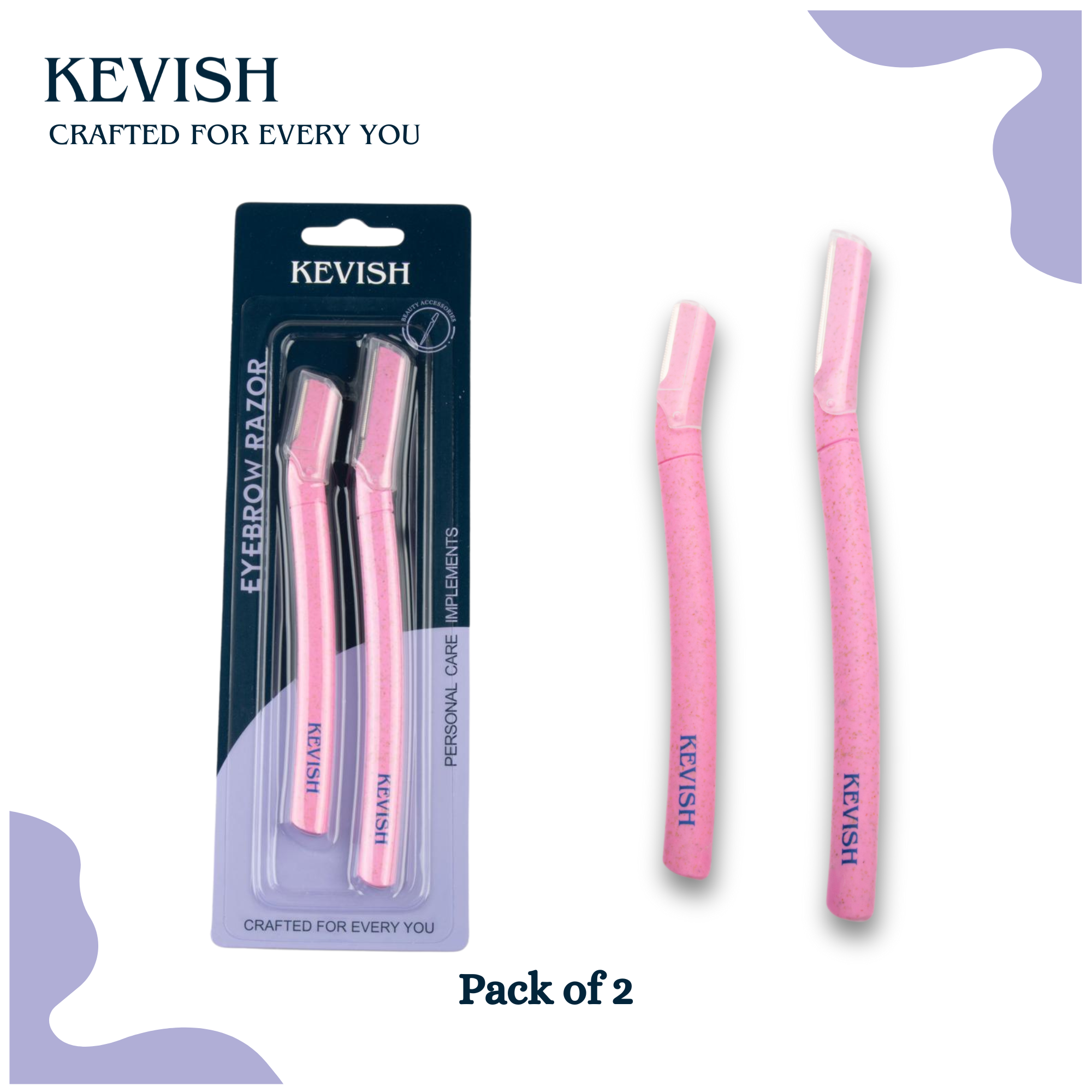 Eyebrow Razor (Pack of 2)