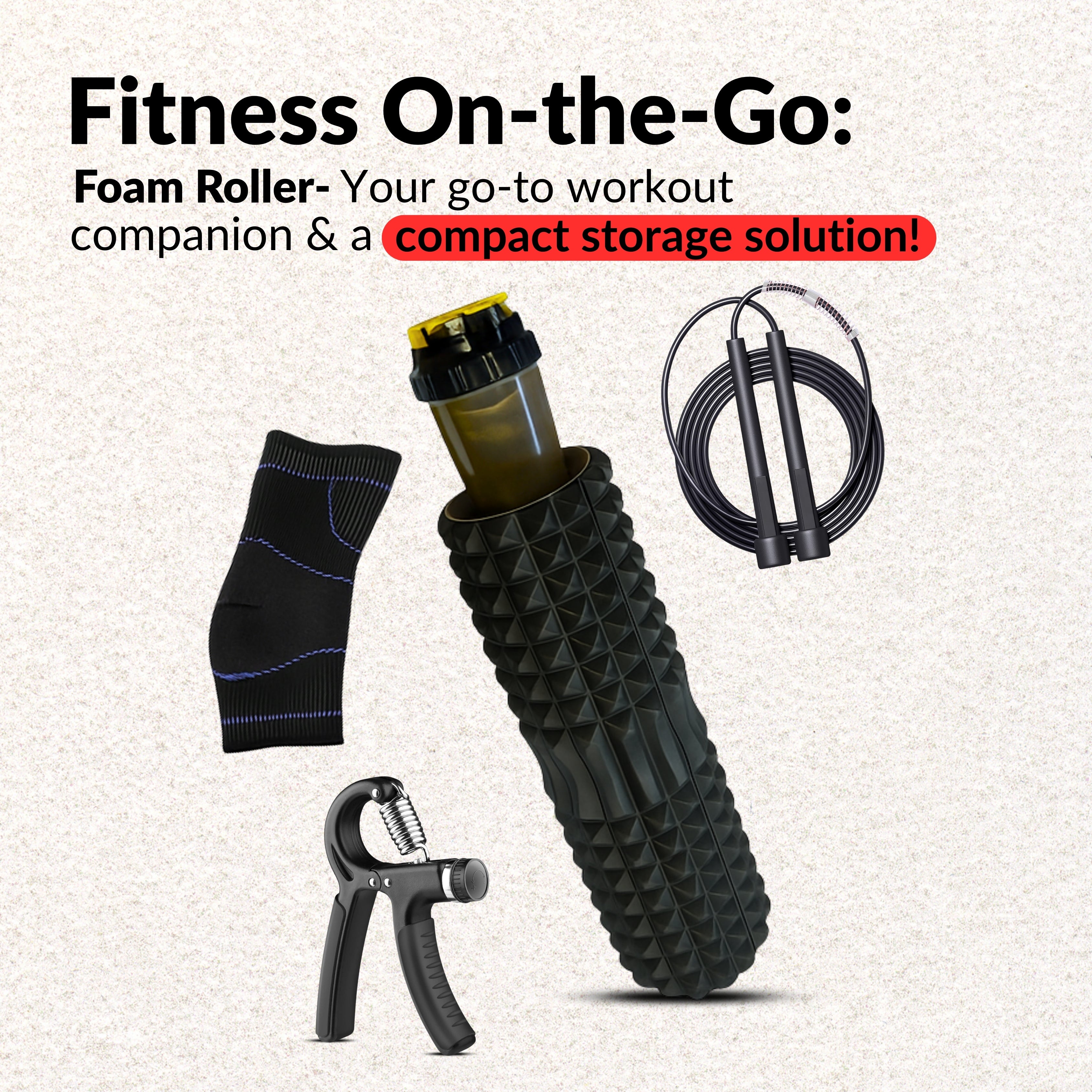 Kevish Muscle Relief Foam Roller