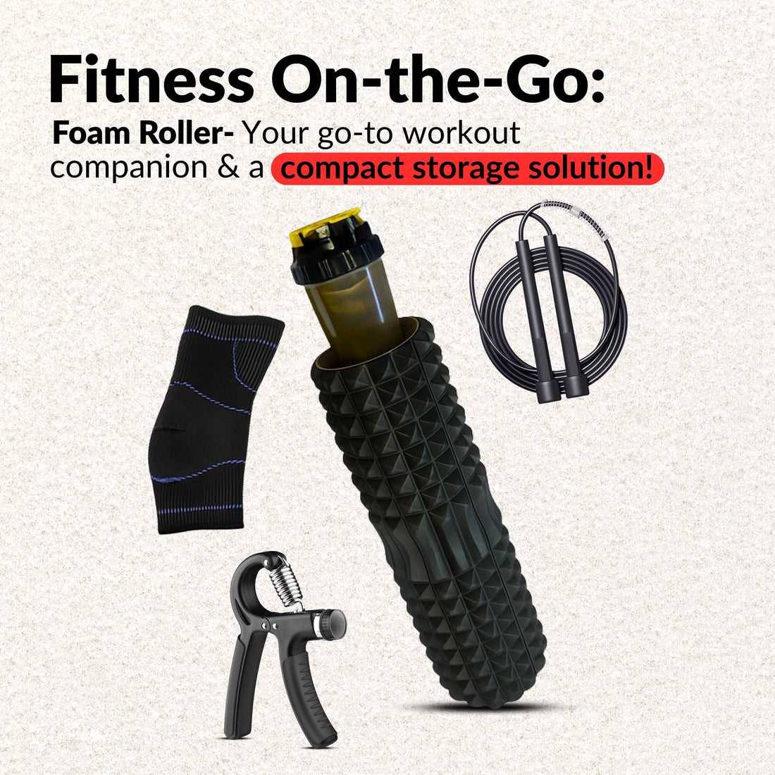 Kevish Muscle Relief Foam Roller