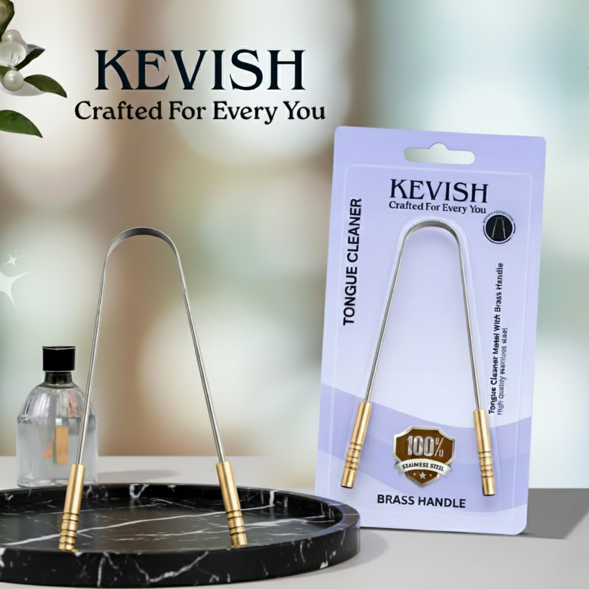 Brass Tongue Cleaner – Kevish Brass Tongue Cleaner – Kevish